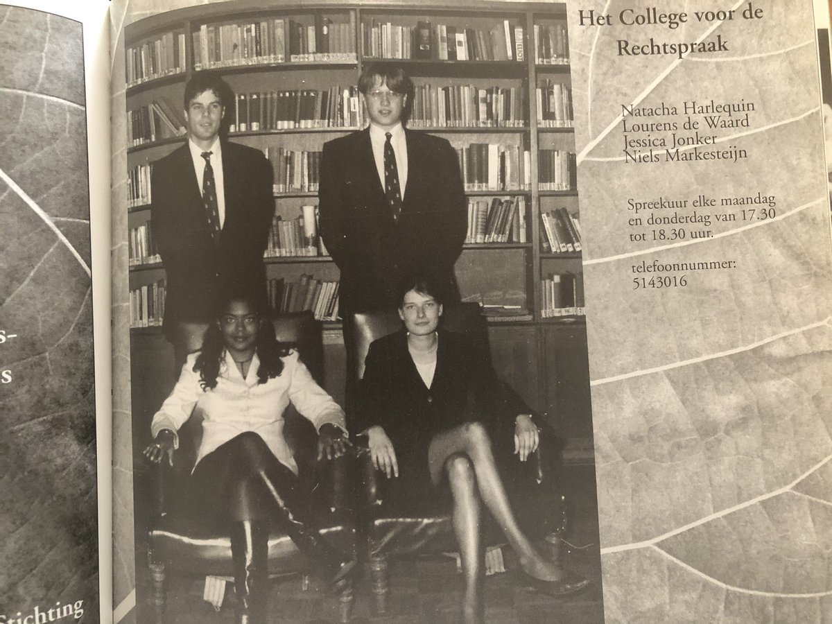 PlugHuig's tweet image. Onder Minerva-voorzitter Wopke Hoekstra werd in 97/98 het Minerva adoptieplan (MAP) ingevoerd, even later kwam Foster Parents in opspraak wegens fraude... Natacha Harlequin zat toen in het College voor de rechtspraak van Minerva! #feitjes