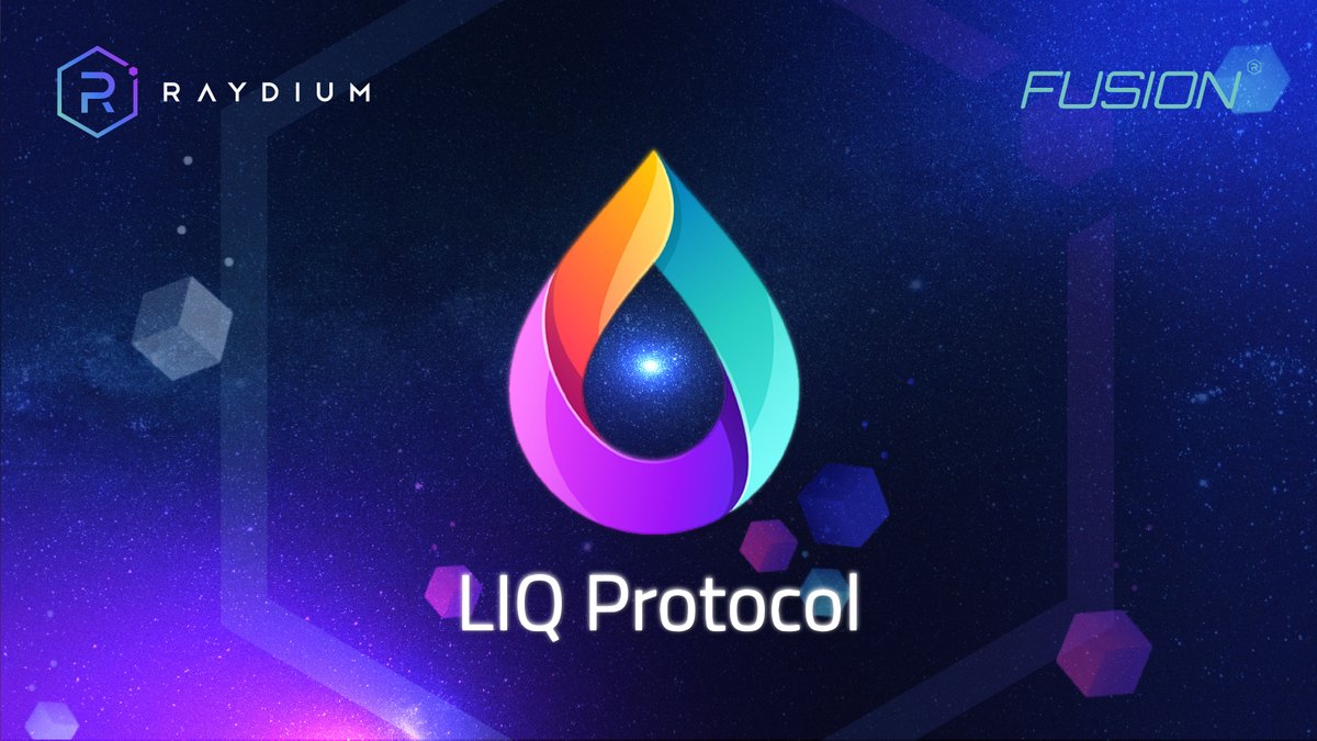 Raydium's tweet photo. Raydium will be launching two @LiqProtocol Fusion pools! 💧💧💧

Fusion pools for LIQ-USDC and LIQ-RAY will go live Oct 26, 12:00 UTC

Rewards will be in LIQ. The LIQ-RAY pair will also receive Dual Yield w RAY for a limited time! https://t.co/73wW4PmWNt