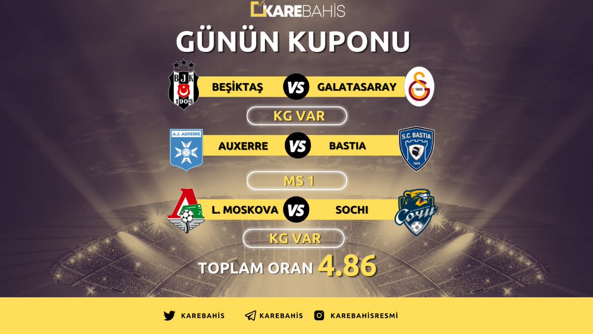 📝 Günün Kuponu!

📲 karebahis136.com