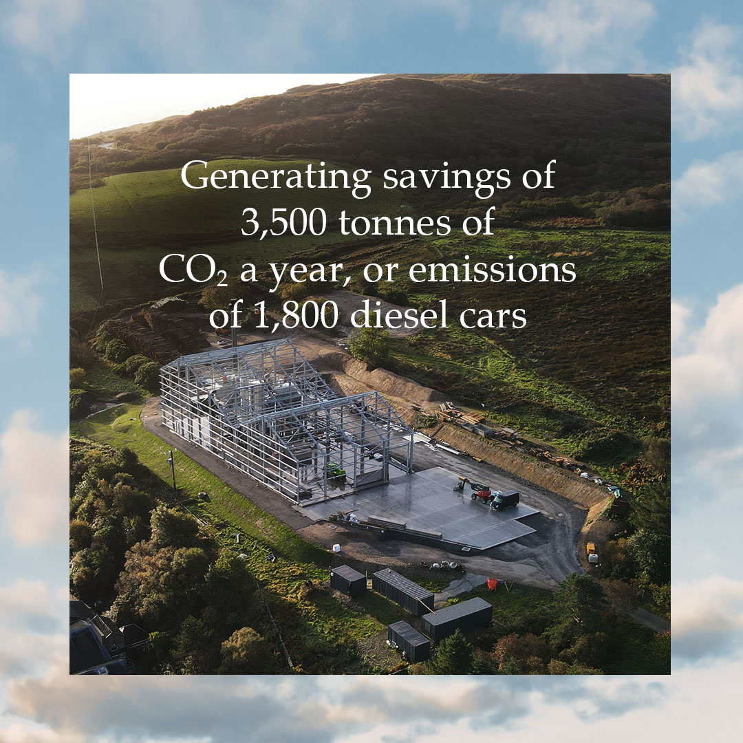 Huge progress on #NetZero #emission distillation at #Bunnahabhain. A 1ST for #Islay #whisky our distillation is soon to be powered by #usedmalt &amp; #Islay wood chippings. 3500 tonnes CO2 savings a year=emissions of 1800 diesel cars. Working on more!@ScotchWhiskySWA <a href="/AMP_CleanEnergy/">AMP Clean Energy</a>