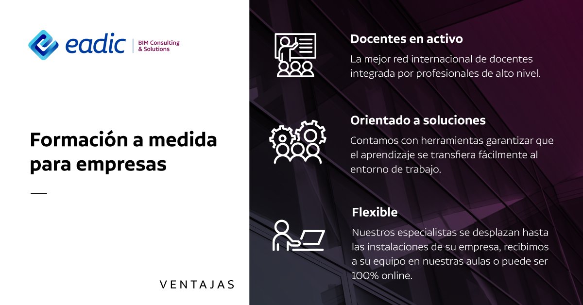 KINEDRIK's tweet image. Conoce nuestra propuesta formativa 🔝.

Ofrecemos un entrenamiento estructurado y capacitación ·BIM, en base a nuestra experiencia profesional, completamente a medida.

Info: bit.ly/3shKSzv

#BIMConsulting #ImplementaBIM #BIMparaEmpresas #España #Barcelona #Valencia