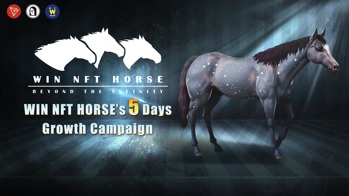 WINNFTHORSE's tweet photo. WIN NFT HORSE✨5 Days Growth Campaign✨#Giveaway
10 lucky winners will each receive  💸50 #USDT 💸
🐎Follow @WINNFTHORSE 
🤠Retweet and tag 3 friends
👉Join:https://t.co/lHf8I13iSI and https://t.co/qBY2SgUFxu
✍️Fill this form:
https://t.co/2vwRghdHpa
#GameFi #TRON @justinsuntron https://t.co/oWWnwvpYe4