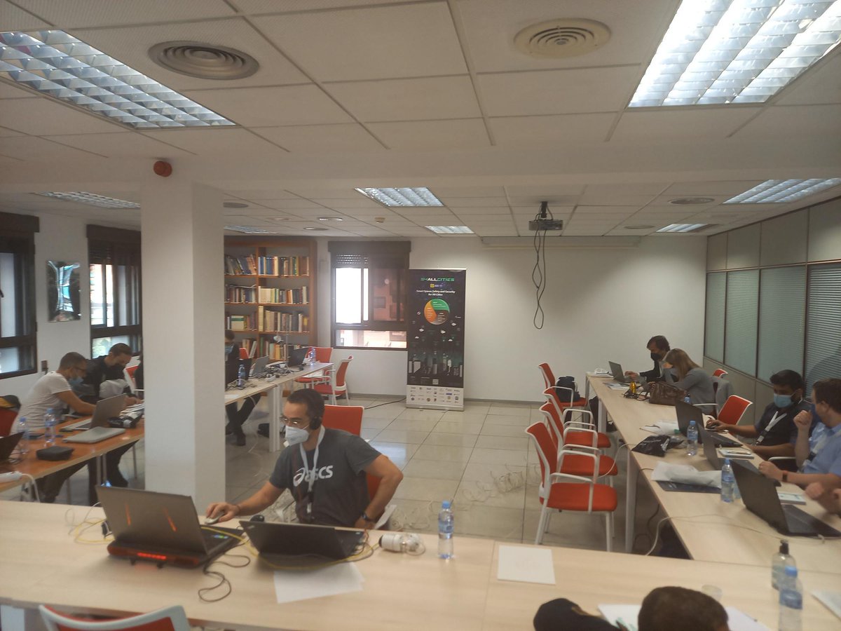 S4AllCities_H2020 (@s4allcities) on Twitter photo Day 1 of technical integration meeting of <a href="/s4allcities/">S4AllCities_H2020</a> Project, hosted by Valencia Local Police EU Projects Division. We are excited to see the digital twins come together.
#EU_H2020 #EUSecurityResearch 🇪🇺 Day 1 of technical integration meeting of <a href="/s4allcities/">S4AllCities_H2020</a> Project, hosted by Valencia Local Police EU Projects Division. We are excited to see the digital twins come together.
#EU_H2020 #EUSecurityResearch 🇪🇺