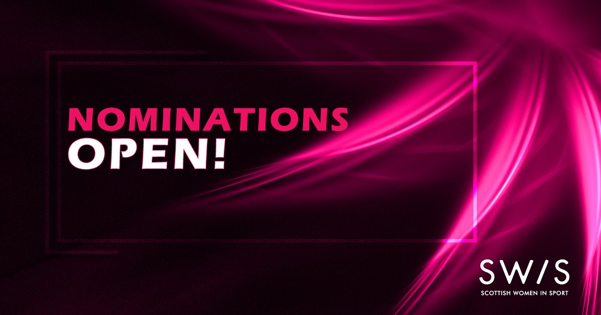 Delighted to partner with <a href="/SDS_sport/">Scottish Disability Sport</a> for Women &amp; Girls in Sport Week.  With so much good work in this area- check out our categories &amp; submit you  nominations for the 2021 Awards. tinyurl.com/d5emtus4  #SWISAWARDS2021