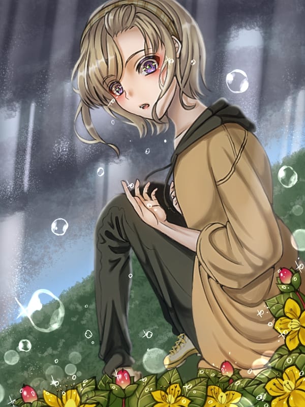 te_a_1000's tweet photo. 雨上がりとヒペ���カム https://t.co/SLa3qb2wAH #ARTstreet #MediBang #オリジナル #花 #ARTstreet_Rankingコンテスト #メディバンペイント https://t.co/84P6imTqWG