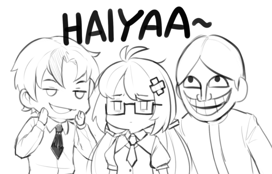 heyacazz's tweet photo. Accurate representation of how it is dealing with @Merryweatherey staff sometimes OvO

#CariArt #rainagaki

Doodle by https://t.co/CCvNzN6HC1 https://t.co/vQgjuIqK4p