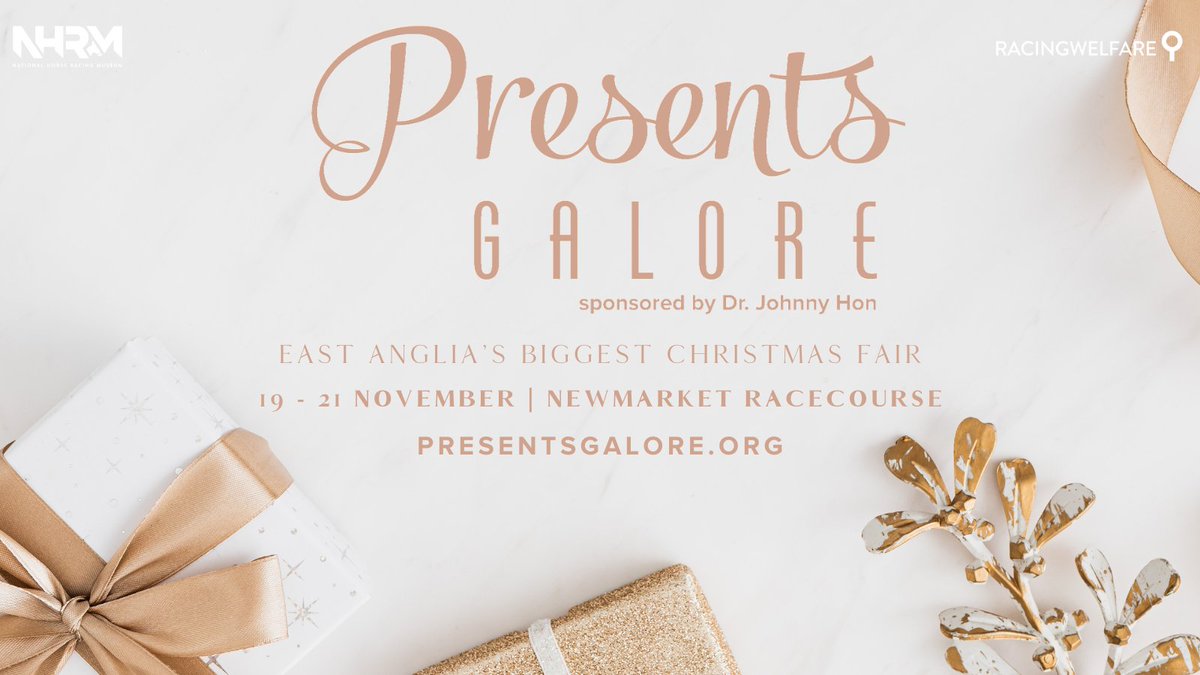 PresentsGalore (@presentsgalore) on Twitter photo Get into the Christmas spirit & support local businesses by doing your shopping at Presents Galore!
Spend the weekend browsing an abundance of quintessentially British stalls & find gifts for all the family!
Book now: presentsgalore.org
<a href="/racingwelfare/">Racing Welfare</a> <a href="/nhrmuseum/">National Horseracing Museum</a> Get into the Christmas spirit & support local businesses by doing your shopping at Presents Galore!
Spend the weekend browsing an abundance of quintessentially British stalls & find gifts for all the family!
Book now: presentsgalore.org
<a href="/racingwelfare/">Racing Welfare</a> <a href="/nhrmuseum/">National Horseracing Museum</a>