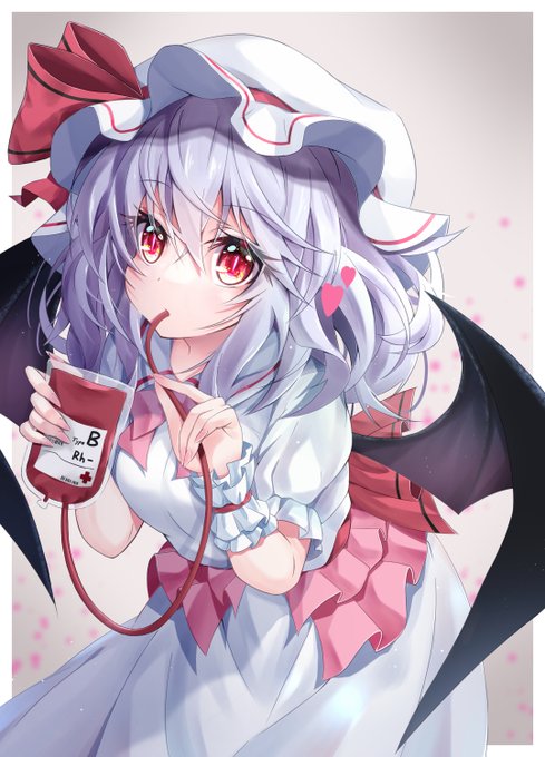 #今年も残りわずかなので今年一番伸びた絵を貼る見た絵描きさんも強制でやる
貴重な血液を召し上がるお嬢様 