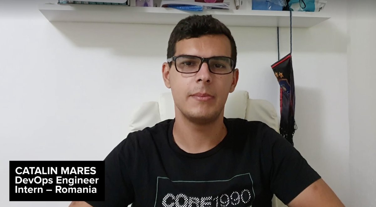 HPE_Careers's tweet photo. Meet Catalin👋 from Romania who is a #DevOps Engineer Intern! He joined HPE because of the company culture and the possibility to be part of a global community🙌
Learn more here 👉 https://t.co/3L26j5PXO4
#HPECareers #HPEIntern https://t.co/YBjNM46U9J
