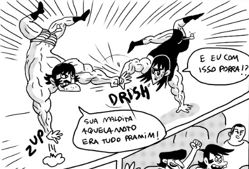 Quadrinista!! Posta aí um único painel que vc fez (recentemente ou não) q se orgulha muito

eu adoro essa cena https://t.co/DBvdAPHWhh 