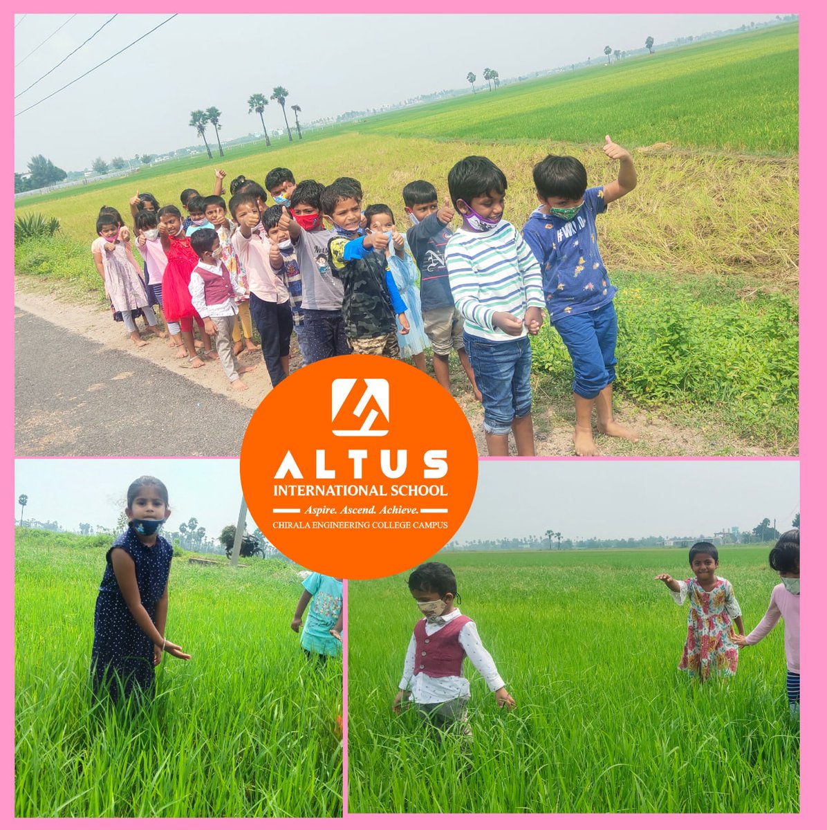Altus_school's tweet photo. Altus International School Students @ Agriculture Field Visit.

#AgricultureFieldVisit #AltusInternationalSchool #Chirala https://t.co/R1ZKD5j6Rc