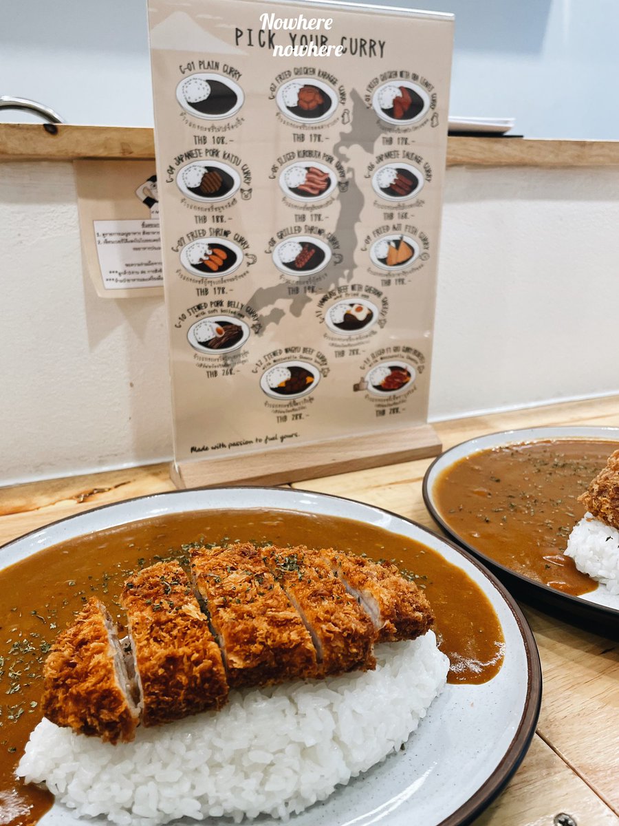 nowhere_nowher3's tweet photo. •เราสั่งข้าวแกงกะหรี่ไก่คาราเกะ + น้ำชาเขียวเป็นรีฟิล ค่าเสียหาย 216- อิ่มไปยันพรุ่งนี้เช้า 😂
•ร้านติดริมถนนน้า สามารถนั่ง BTS ลงอารีย์ ทางออก 4 จ้า

#อร่อยไปแดก https://t.co/0yWGC6MBpA