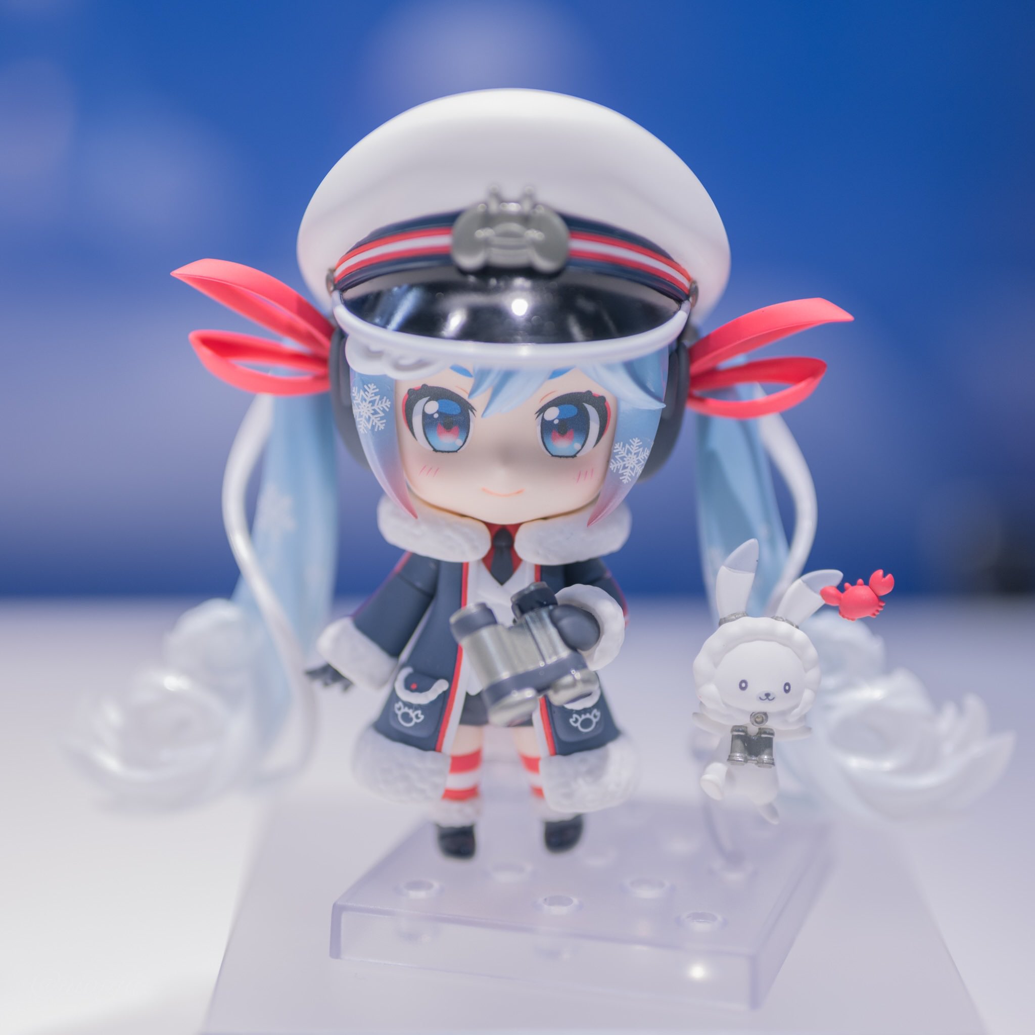 雪ミク2022 蟹漁船長 可愛さと荒波にも立ち向かっていくたくましさも兼ね備えた蟹船長