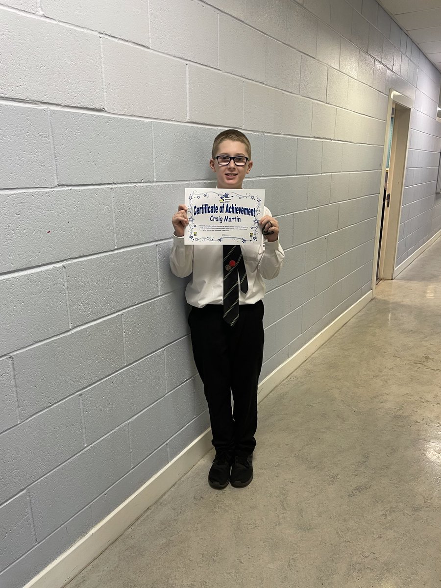 P7Transition's tweet photo. Well done to Craig and Joshua for getting a certificate of achievement from Art - fantastic effort boys! ⁦@ht_springburn⁩ ⁦@springburnacad⁩ ⁦@CreativeArtsSA⁩ https://t.co/hBPPnX55DS