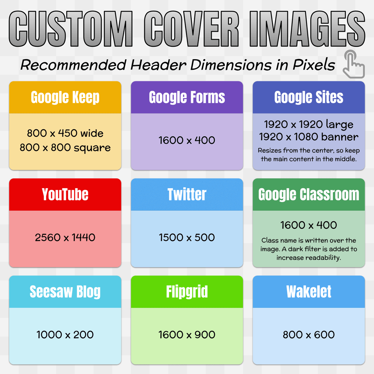 tonyvincent's tweet photo. 🔰 Knowing how to create your own graphics means you can design headers for your favorite tools. #FlipgridFever #GoogleEdu #wakeletwave

I show how I made this graphic in Week 4 of #ClassyGraphics. Registration is open, and the workshop begins Nov 10th: https://t.co/jCo2wzyDbs https://t.co/Bl2nptAJjb
