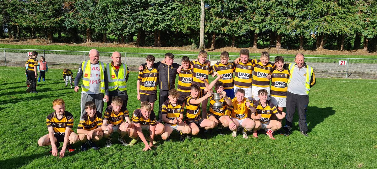 Rebel Óg North U15 Division 3 Hurling Champions 🏆