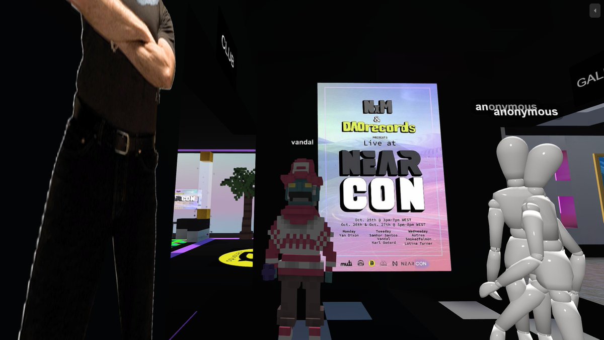 vandigital's tweet photo. Visiting The Playground nice and early gearing up for the @DAOrecords_  x @nxmlive #NxMLive x #NEARcon festivities!

Check https://t.co/rnhseuLcSS for more info and big shout out to @NEARProtocol on the 1st year Mainnet anniversary! https://t.co/MPoebrdlfj