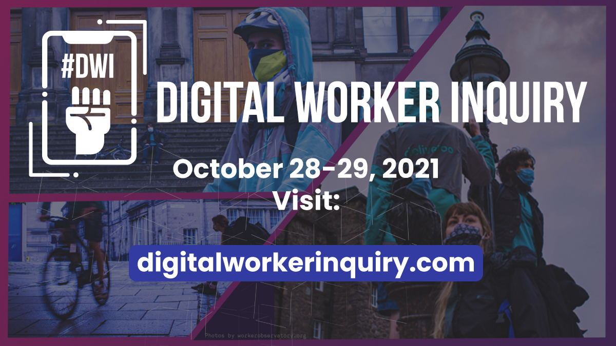 CarlosAlvarezIF's tweet photo. This week, we're hosting an online event about #WorkerTechnologies in the #GigEconomy. We'll explore existing tools and interventions that support workers across various industries to improve their work experiences with platforms. Sign up at https://t.co/LslohJ71Kd Please RT! https://t.co/3ZjOP0r5Mk
