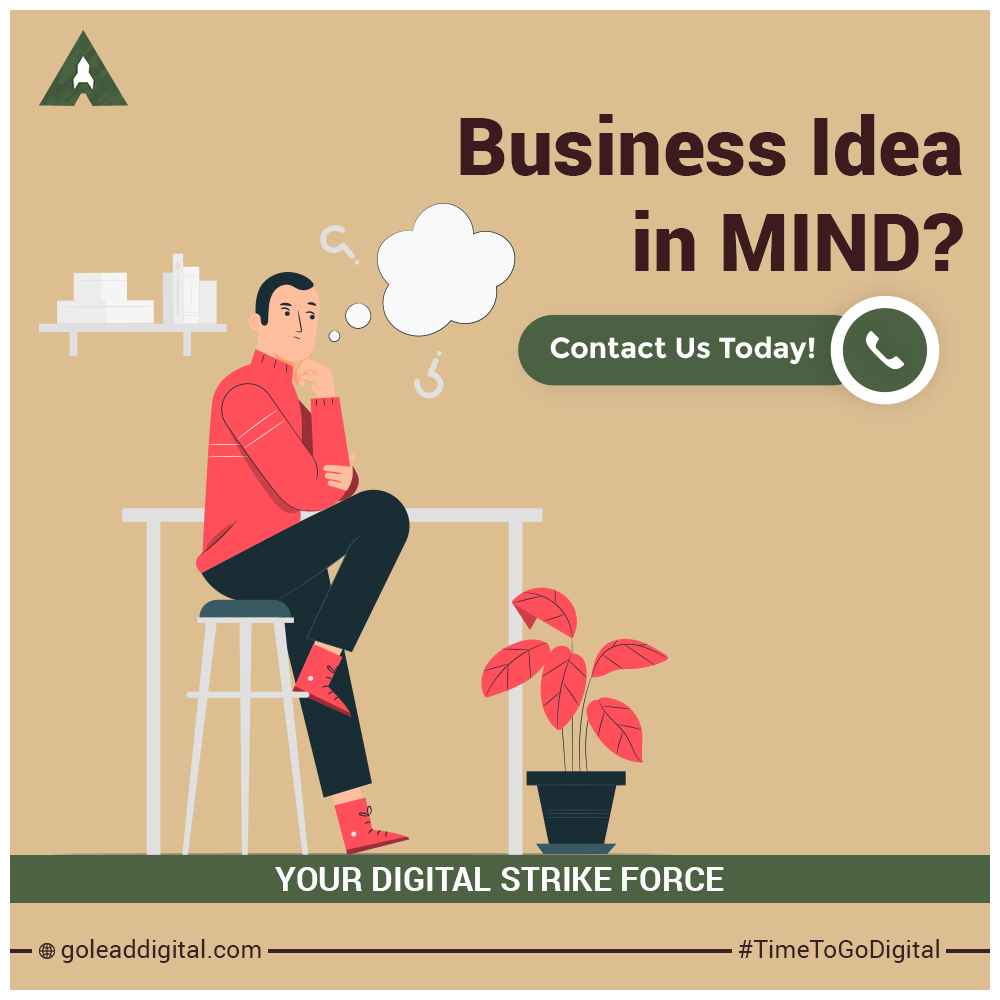 GoLeadDigital's tweet photo. Ever Wondered how Amazon, Myntra, Flipkart went from 0% to 101%?
.
Do you have any Business Idea in your Mind and want to make it Digital?
.
Take the First Step!
-
#TimeToGoDigital #GoLeadDigital #DigitalTransformation #GrowYourBusiness #AmazonMarketing #B2BMarketing https://t.co/FZwwsuxPD0