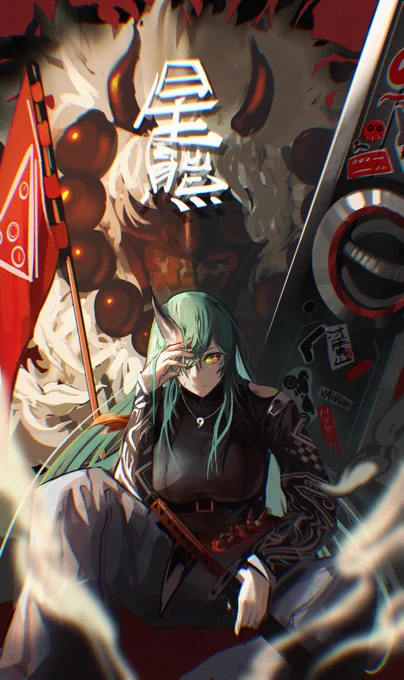 #今年も残りわずかなので今年一番伸びた絵を貼る見た絵描きさんも強制でやる
なんやかんやホシグマだった気がする… 