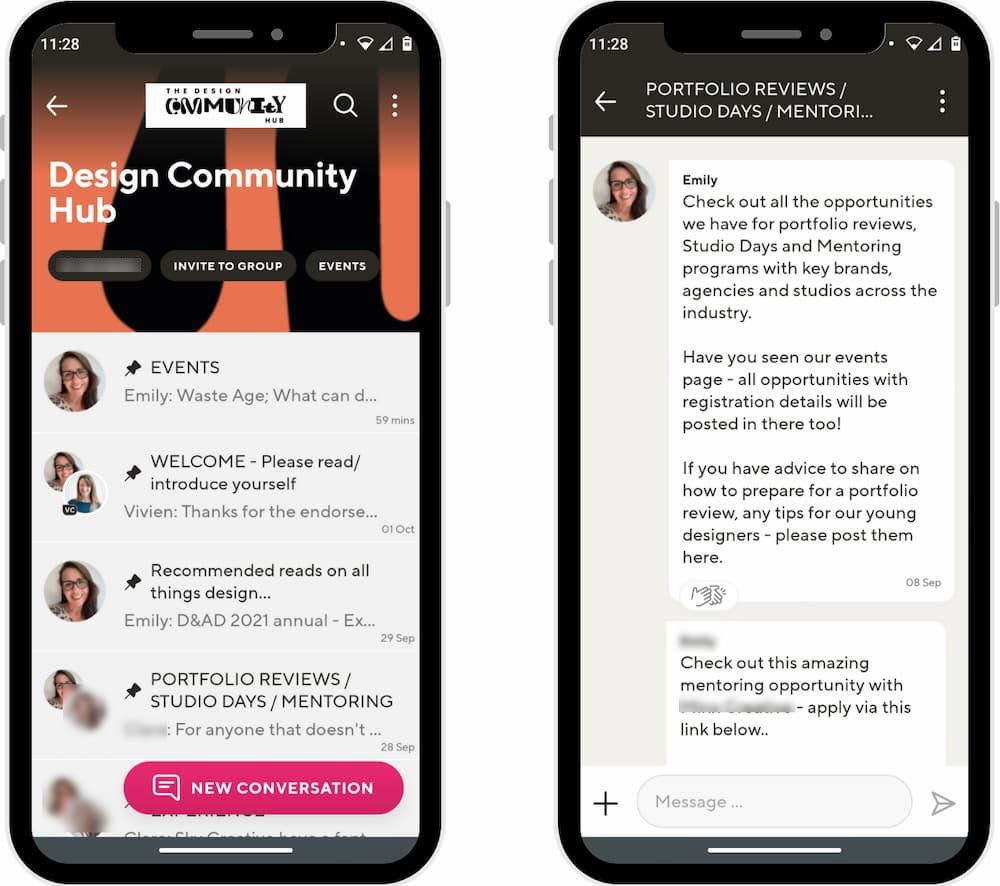 tryGuild's tweet photo. Community of the Week on @tryGuild is this brilliant cross-industry initiative, Design Community Hub. "Created for our industry, by our industry" it connects design professionals with new graduates to help the industry thrive long-term #DesignCommunityHub https://t.co/JMLwogs0tU https://t.co/dJrVsOwtso