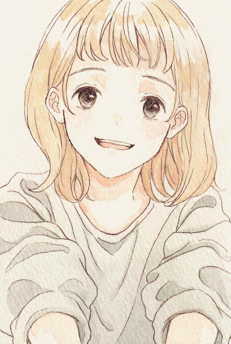「君と話してるとどんなことでも穏やかだ 」|うさこのイラスト