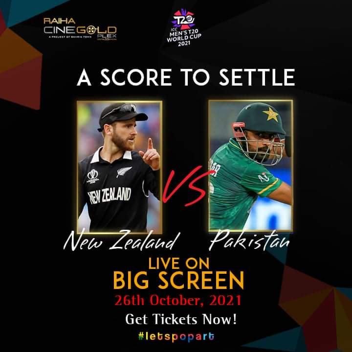 sbmpk's tweet photo. @BahriaTownOffic : Catch #Pakistan vs #newzealand live on 26th October. Rush to your nearest #raihacinegoldplex cinema and get best seats. #GoGreen
For Tickets 📞
ISB: (051) 5706442
KHI: 0313-0002843, 
LHE: (042)-35467190-4.
Visit https://t.co/50CW6UiPnO https://t.co/5dGybXYy3u… https://t.co/vuPKzsoMDt