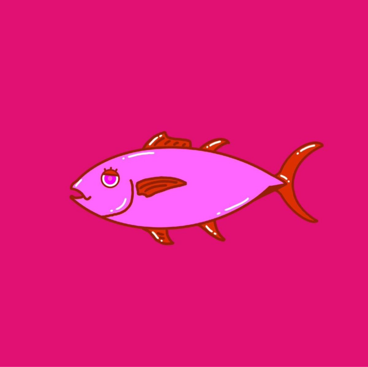 今日のイラスト かわいいお魚ちゃん おしゃれ お魚 魚 さかな イラスト イラスト好きな