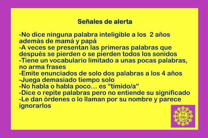 FUTELAOK's tweet photo. Buenos dias 👋🏼
En las imágenes te contamos
👉🏼¿Qué es el TEL o TDL?
👉🏼 Señales de alerta
👉🏼 ¿A quién acudir? https://t.co/OYTTbAI7mr