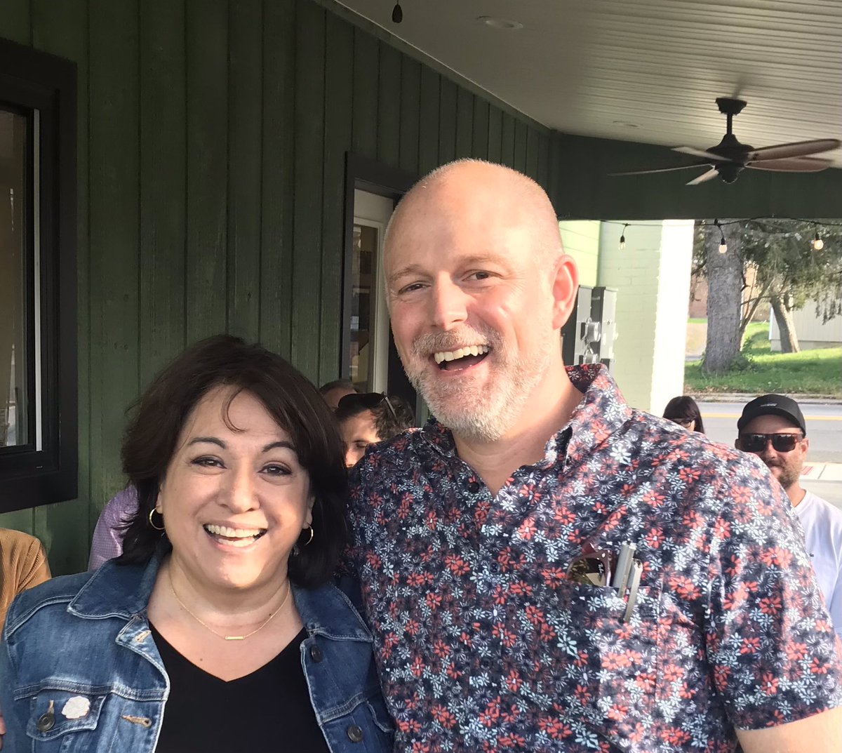 First bookstore event in forever last night at <a href="/WordPlayWV/">WordPlay</a> with <a href="/johncopenhaver/">John Copenhaver</a> So nice being among friends and neighbors