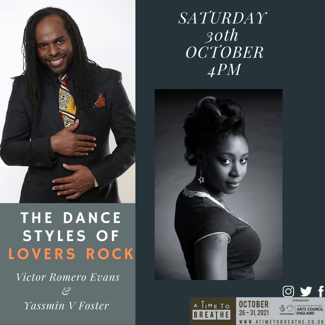 attb2021's tweet photo. We are excited to announce that Victor Ramero Evans, will be joining Yassmin V Foster on this talk - The Dance Styles of Lovers Rock.
Don't miss out on this free of charge event!
https://t.co/Ut5RgeKhx3
#attb2021 #atimetobreathe2021 #carnival #loversrock #blacktheatre #Caribbean https://t.co/Gbtdgf7sLY