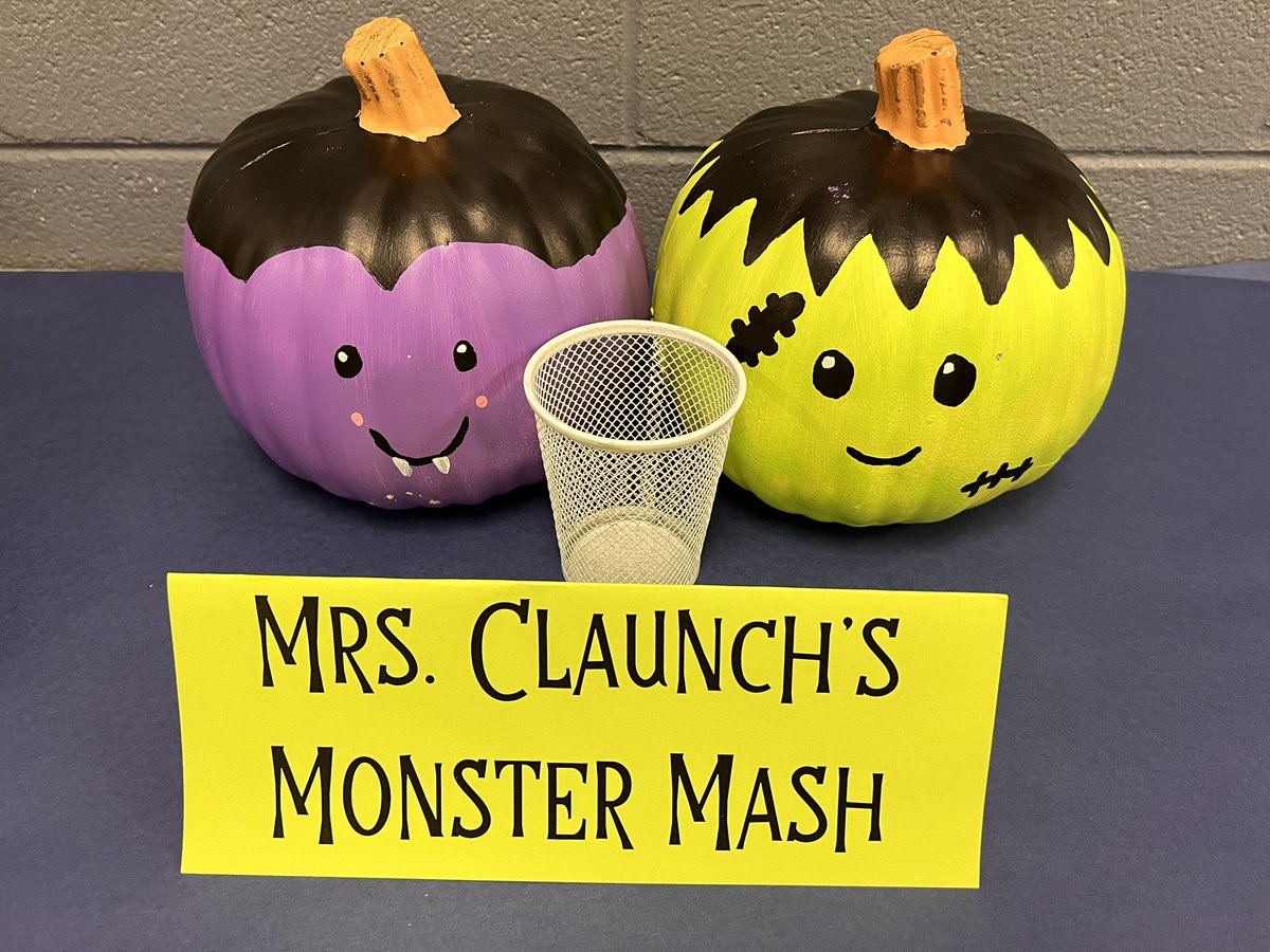 It’s Red Ribbon Week! Our pumpkins are out and ready.