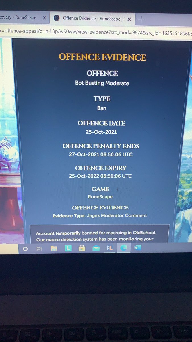 sethydavey's tweet photo. @JagexSupport So you guys ban people for just killing shamans now? You guys banned my IRONMAN this morning. And said your evidence is so clear I AM PISSED do I prayer flick too good or something?? https://t.co/vRY9Fmi2lm