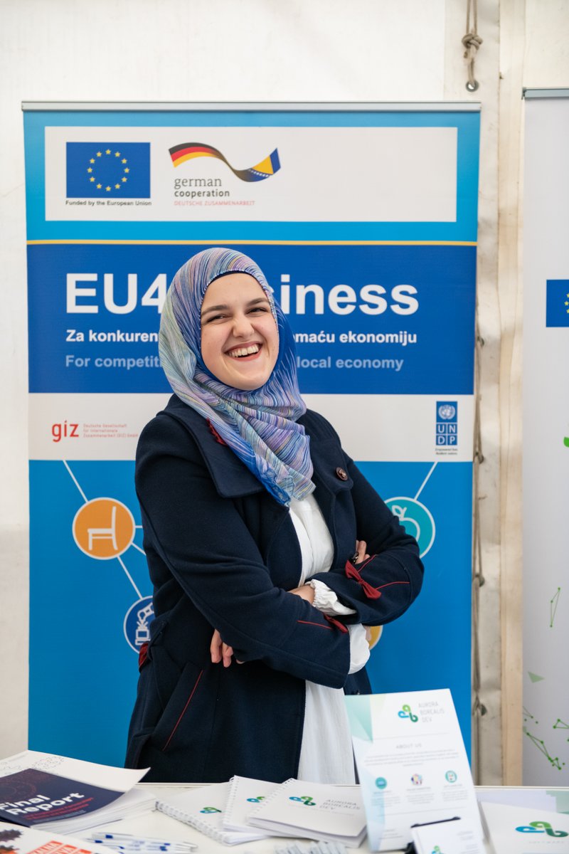 eu4business's tweet photo. Last weekend we joined #UNFestivalBiH w. wonderful partners @Zemaljskimuzej where we #ImagineChange 😍 &amp; chase away the rain!

#EU4AGRI &amp; #EU4Business prepared interesting and fun #treasurehunt, together w. real human stories that present real success.😍 @eubih @UNDPBiH https://t.co/AAiwTX9ehS