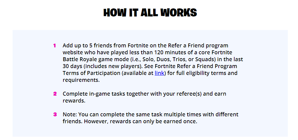 Fortnite Refer a Friend 3.0: Play Together & Earn Rewards!