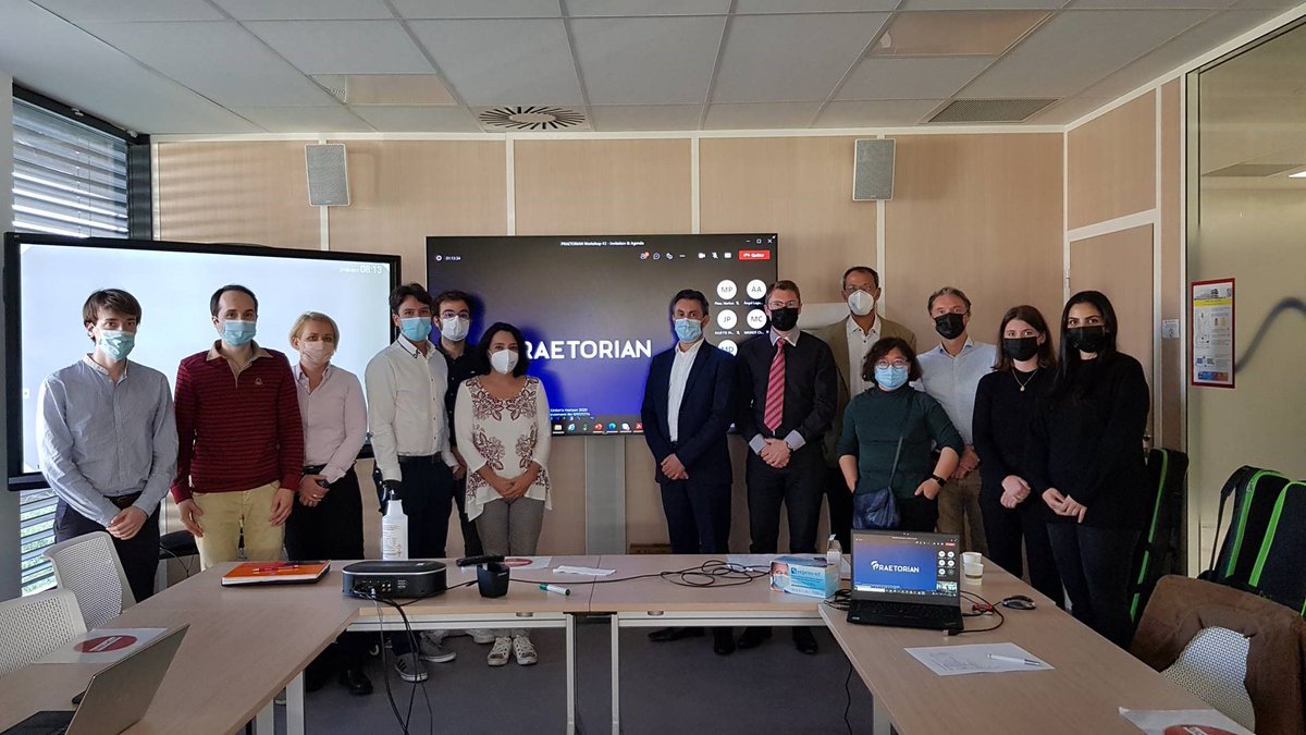 RiniGARD's tweet photo. Last week, both face-to-face and virtual meeting in Bordeaux in the
@uav_show
workshops, discussing #Praetorian latest developments and innovations.
#cybersecurity #infrastructure #european_project #security #workshop
@EU_Commission https://t.co/jzSRevflt4