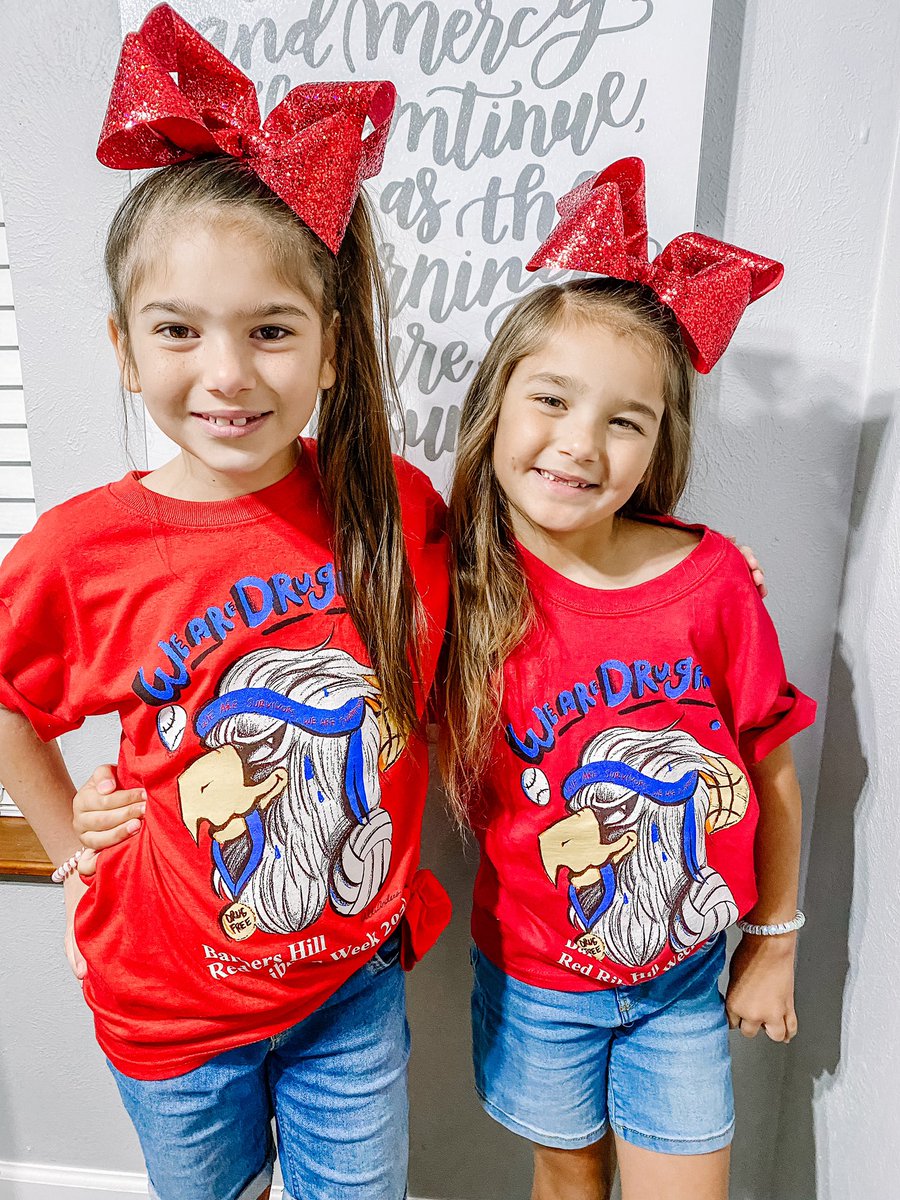 LeaE08's tweet photo. Kicking off Red Ribbon Week with wear red! @BarbersHillESN @BHISD https://t.co/OHq25z8Cjo