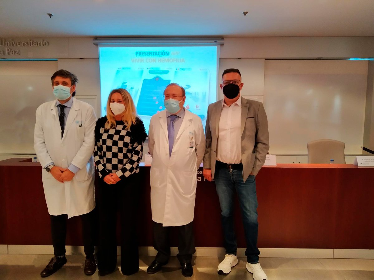 Sobi_Iberia's tweet photo. En Sobi, @HospitalULaPaz, @hemofiliamadrid y @fedhemo nos alegramos de presentar la app "Vivir con #Hemofilia", disponible para Iphone y Android. Accede a información y consejos aplicables al día a día de pacientes y familiares. Descubre una nueva forma de vivir la #hemofilia 🩸 https://t.co/8gSLlzHHel
