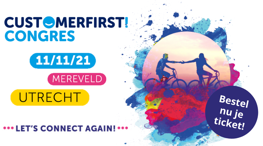 CFCongres's tweet photo. Het is bijna zover!
Op 11 november is het CustomerFirst Congres in Mereveld Utrecht. Er zijn nog maar een beperkt aantal tickets beschikbaar. Mis het niet en bestel nu je ticket: https://t.co/FhgqQCWKoK
#CustomerFirstCongres #CFC21 https://t.co/CLgG4rv0QY
