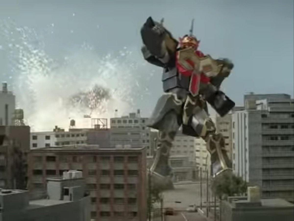 ガイザー・キャラレン・ファイヤー 今週のマジレン ファイヤーカイザー初登場回… 赤、金、黒のかっこいい