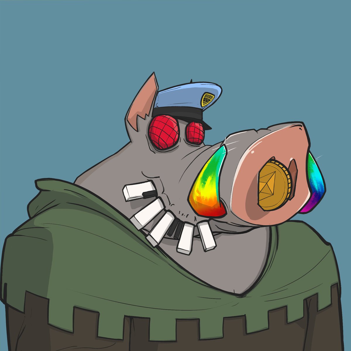 AlinDim's tweet photo. @angryboars @0xVampireNFT @SFTD_ART @SIPHERxyz @Crazy_Skullz @BohemianDogs @DemihumanNft @SSofWhales @WeAreDorkis Angry Halloween it should be! #boargang https://t.co/zq9J6euNFa