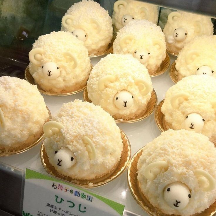 rainbow_explode's tweet photo. sheep cake !! 🐑🧁🌸🐏 https://t.co/CT15SwCCE2