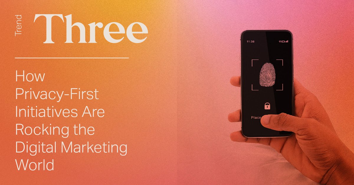 We all value our privacy &amp; so do some of the biggest corporations in the world. That’s why, for 2022’s trend three, we dive into how changes in Apple &amp; Google privacy policies will impact the field of marketing.

Click here to read more about this trend ➡️ bit.ly/3iQmymc