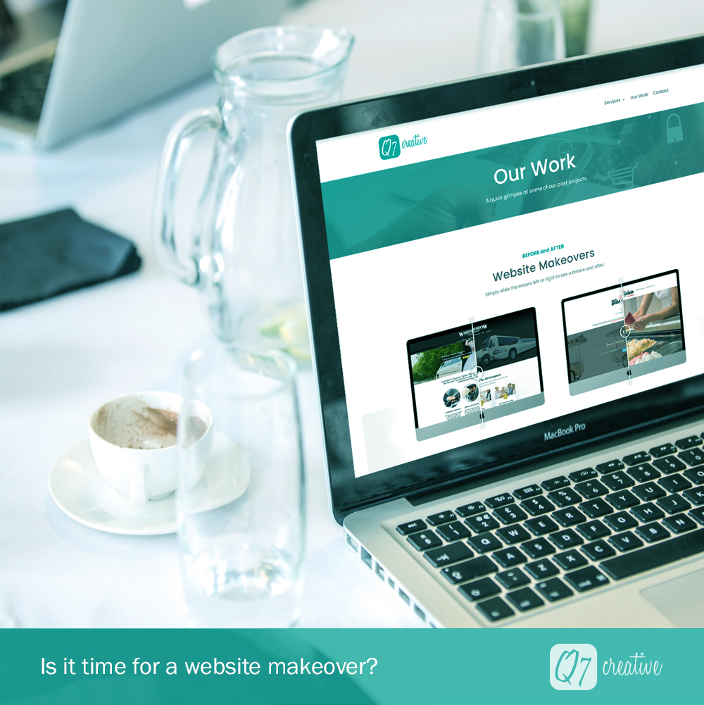 q7creative's tweet image. As we enjoy the peacefulness of fall, take this time to reflect on your business. Ask yourself, does my website offer the best client experience? If not, it may be time for a website makeover. Give us a call to discuss your website needs.