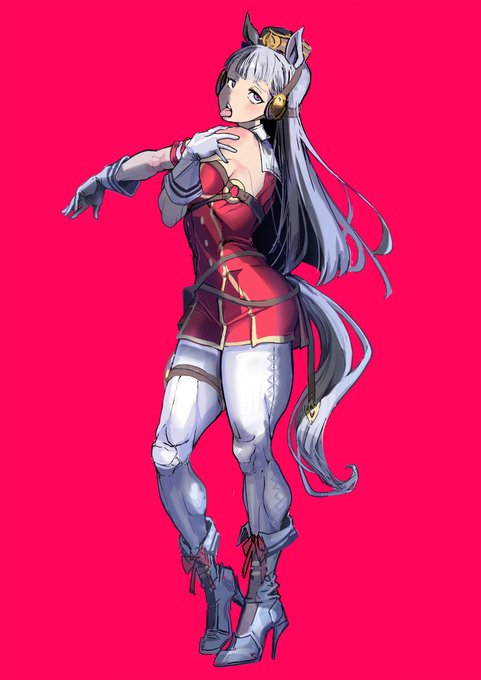 #今年も残りわずかなので今年一番伸びた絵を貼る見た絵描きさんも強制でやる
「筋肉ウマ娘シリーズ」の1人目🏇💪
5.4万❤は超えられない壁…。 