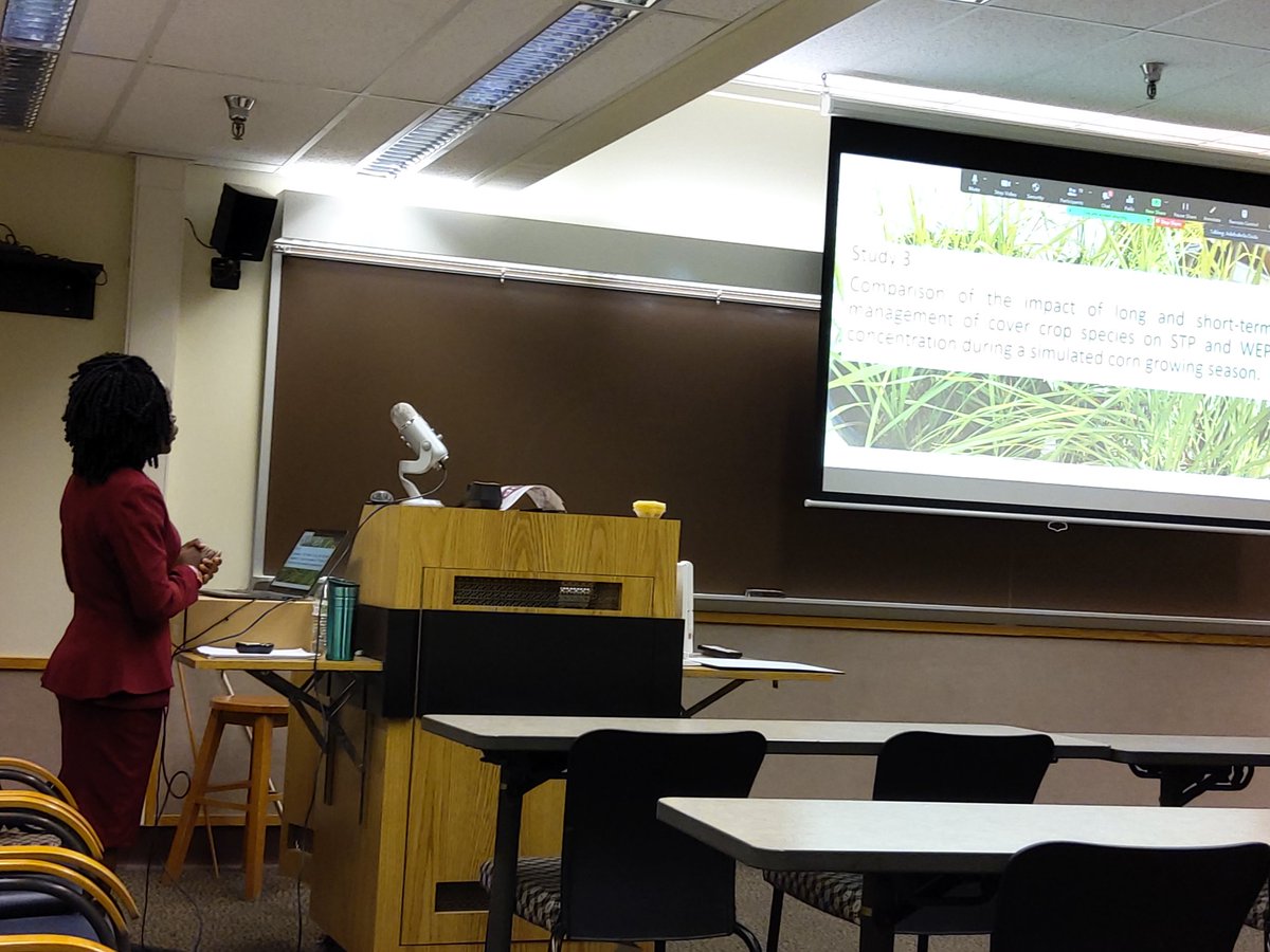 Finally, i successful defended my doctoral degree last Friday on Impact of Long-term cover crop management on the fate and transport of phosphorus in regenerative rotational agricultural system. #covercrop #WomenInFarming #WaterConservation #soilhealth #environment #postdoc