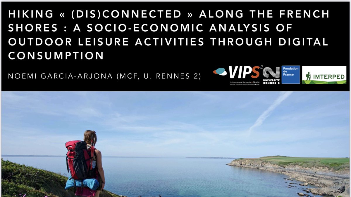 <a href="/LaboratoireC3S/">Laboratoire C3S</a> #ufrsports #besancon invite Noemi Garcia Arjona du <a href="/VIPS_2/">VIPS²</a> pour parler du numérique et les activités pédestres dans sa Journée internationale 👇