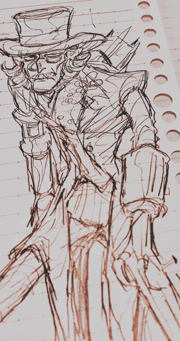 今日のお絵描き(`、3_ヽ)_ 