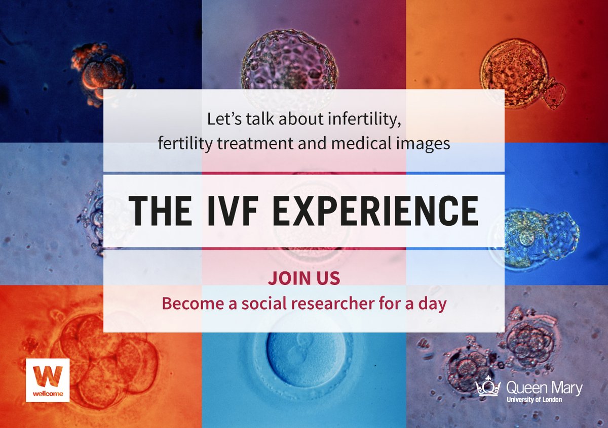 Remaking the Human Body (@remakingbody) on Twitter photo IVF patient or former patient? We invite you to a workshop to exchange ideas, experiences and comments on our research findings about IVF experience in the UK! 2nd and 11th of November with special guest <a href="/SarahNorcross/">Sarah Norcross</a>. Sign up: remakingthehumanbody.sbm.qmul.ac.uk/?page_id=290 IVF patient or former patient? We invite you to a workshop to exchange ideas, experiences and comments on our research findings about IVF experience in the UK! 2nd and 11th of November with special guest <a href="/SarahNorcross/">Sarah Norcross</a>. Sign up: remakingthehumanbody.sbm.qmul.ac.uk/?page_id=290