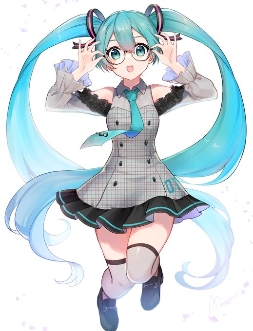 メガネミクでした👓
冬コミデマタミク本ダスヨ
#今年も残りわずかなので今年一番伸びた絵を貼る見た絵描きさんも強制でやる 
